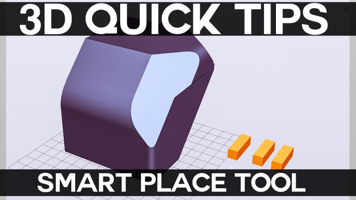 3D Quicktips: Smart Place Tool (select and place)