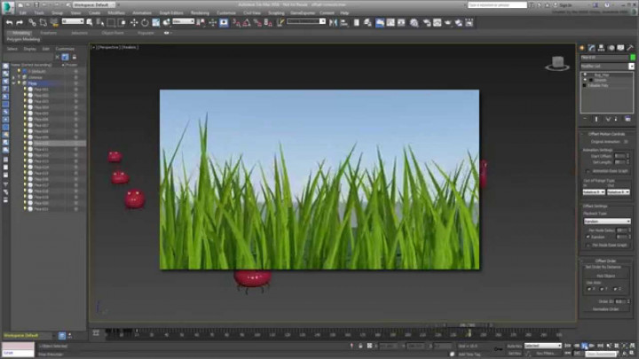 3ds Max Animation Techniques – Animation Offset Controls and Presets