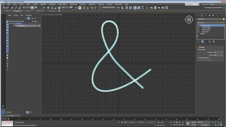 3ds Max Spline Tools – The Basics