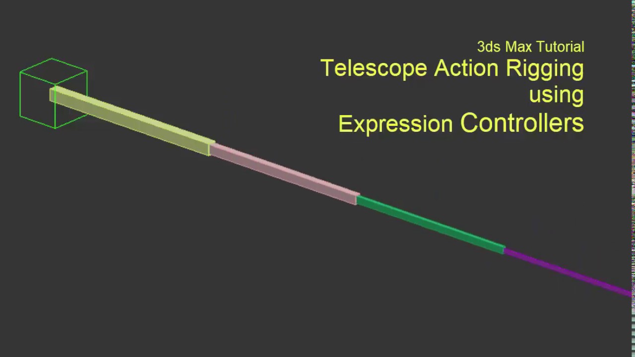 3ds Max Tutorial – Rigging a Telescoping Beam