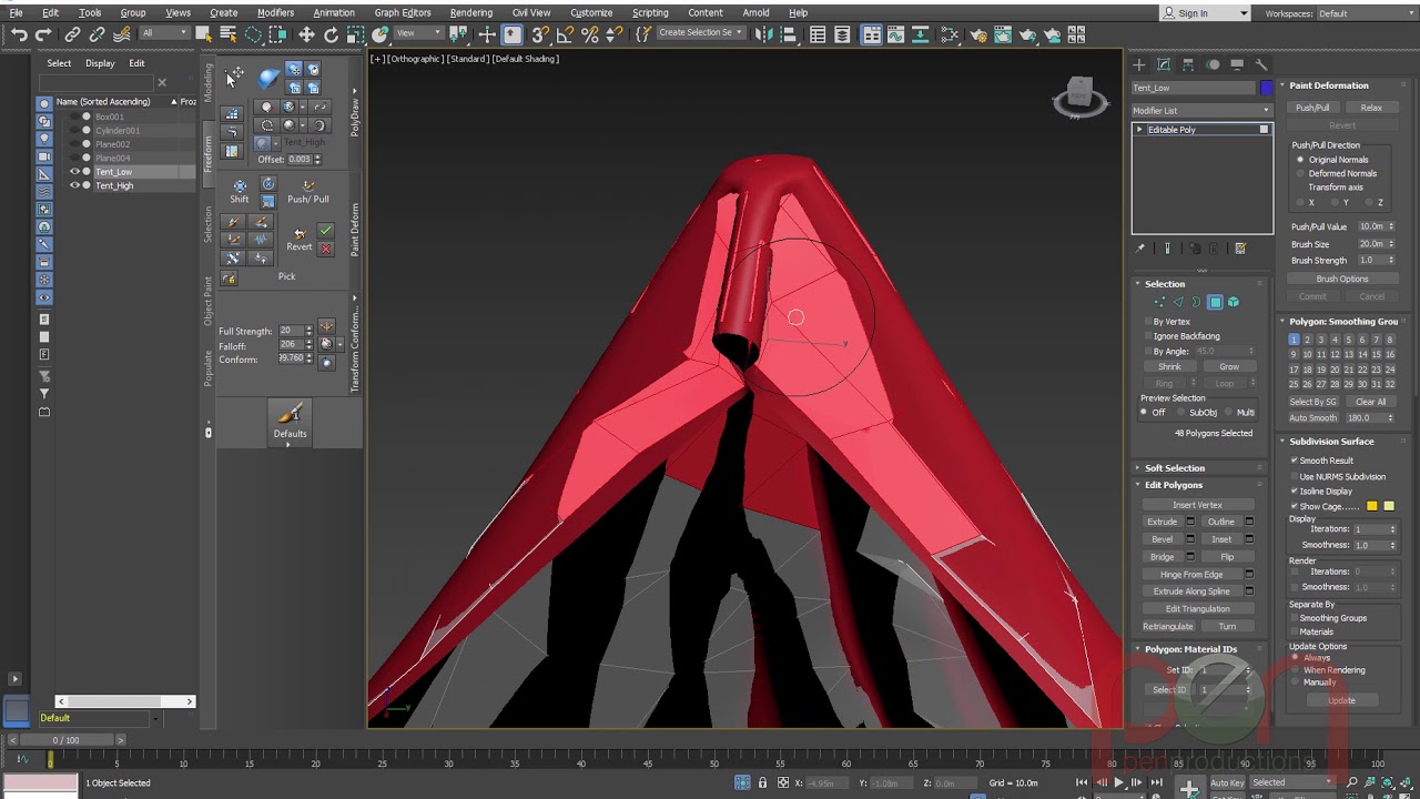 3DS Max / Unreal Tent