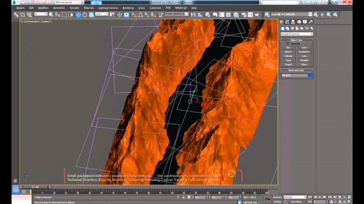 Procedural Mountain Range