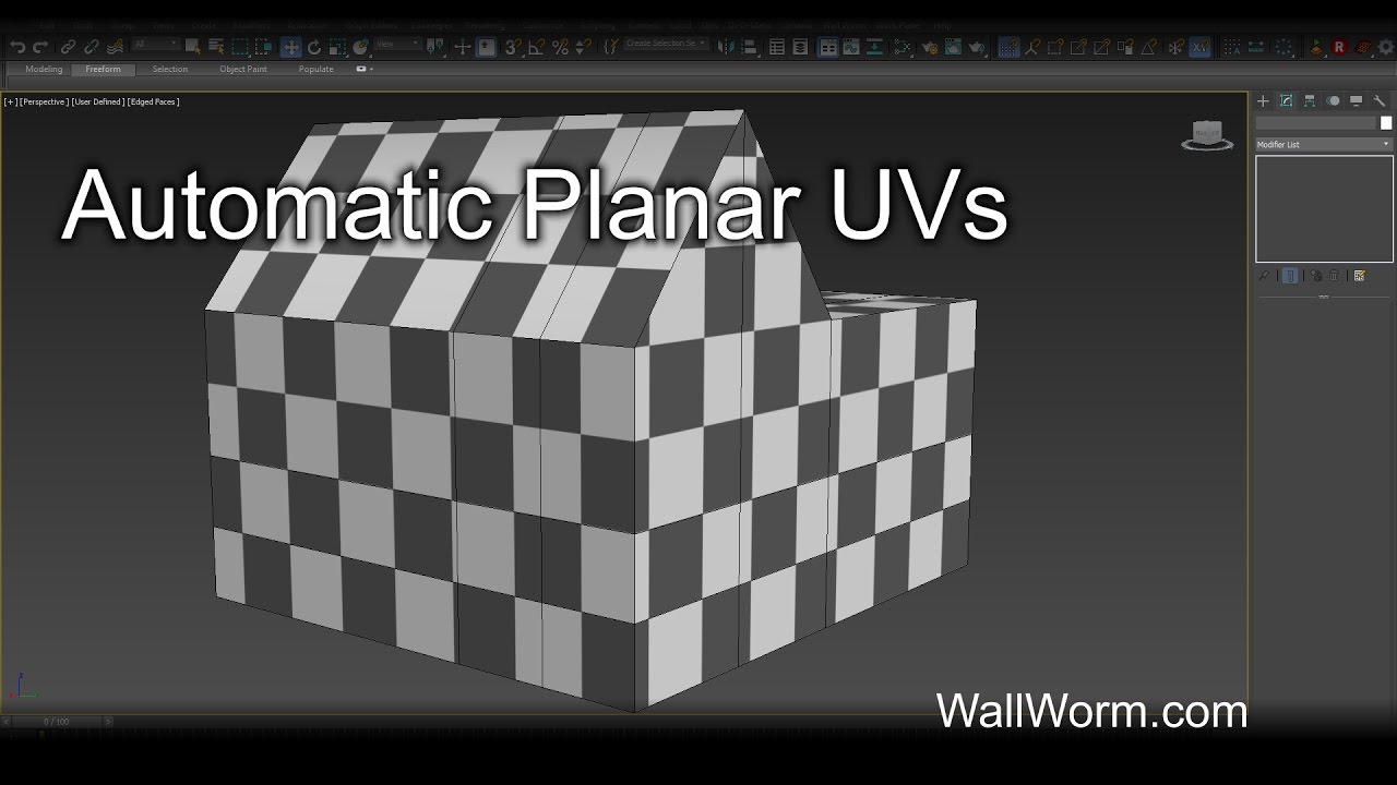 Automatic Planar UVs