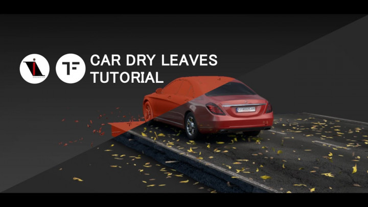 Car with Dry Leaves Tutorial | tyFlow