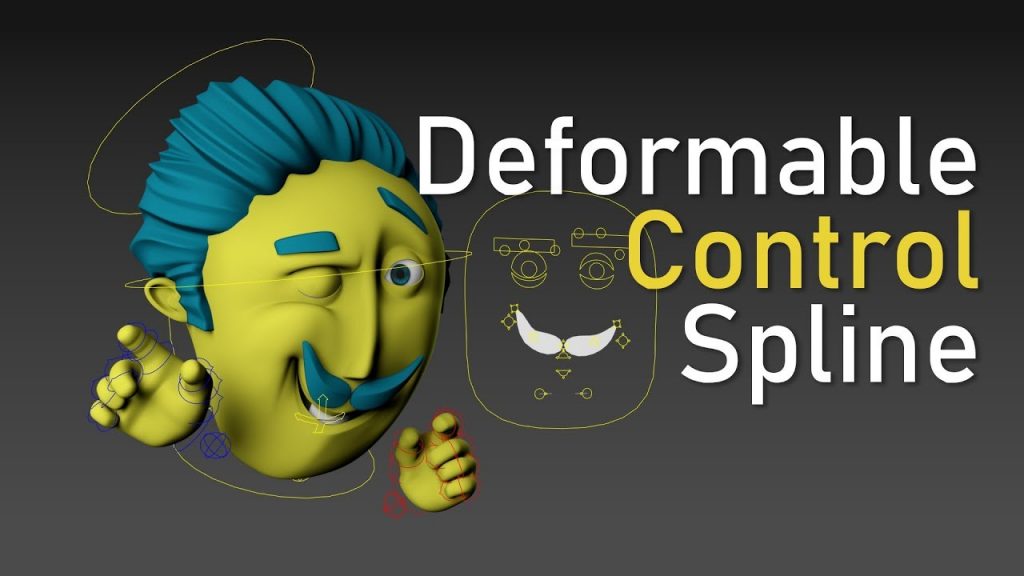 Deformable Control Spline for Rigs – 3dsMaxTutorial.com