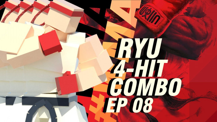 How to Animate a Ryu 4-Hit Combo From SFV (Combo Series 5/5) / #WATCHMEANIMATE – EP 08