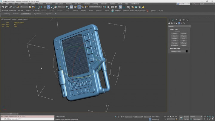 Realigning a Badly Rotated Object in 3ds Max