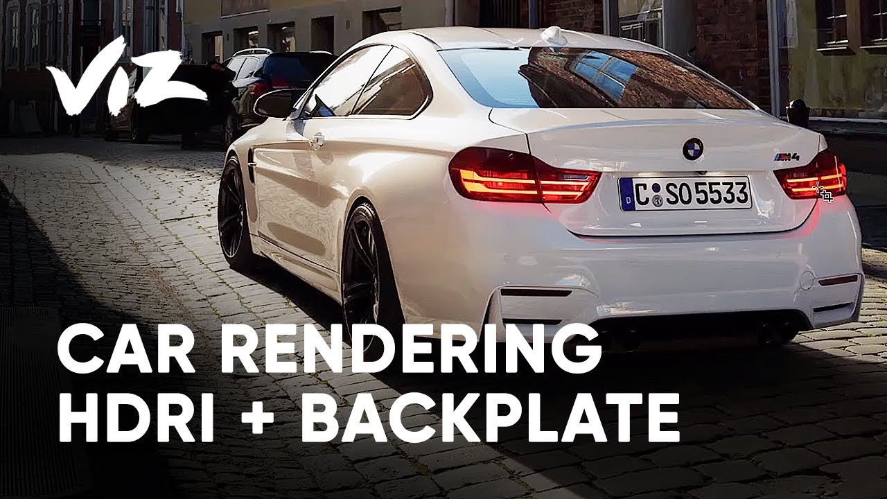 Rendering a car with HDRI and backplate – 3Ds Max + FStorm