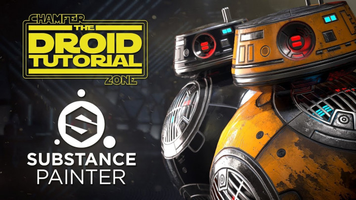 Star Wars: Droid Tutorial – Part 2/2 – Baking & Texturing – Substance Painter