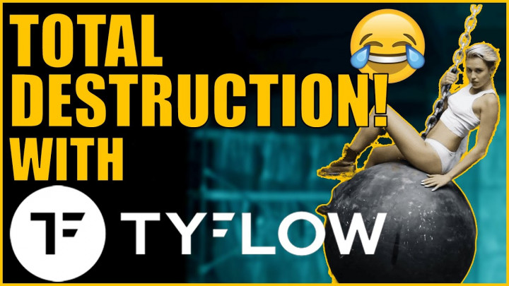 TyFlow Fracture Tutorial – Wood Dynamics VFX for 3DS Max (Allan McKay)