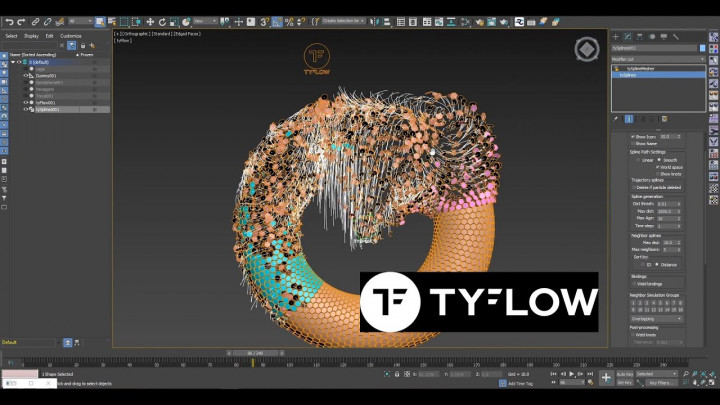 Tyflow tutorial – Object reform