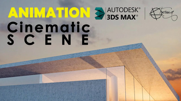 3ds Max Animation Cinematic Scene | How to model & animate birds