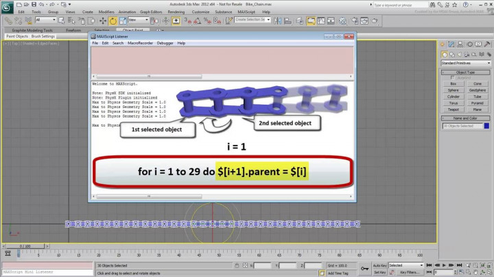 3ds Max Animation Techniques – Automating Object Linking