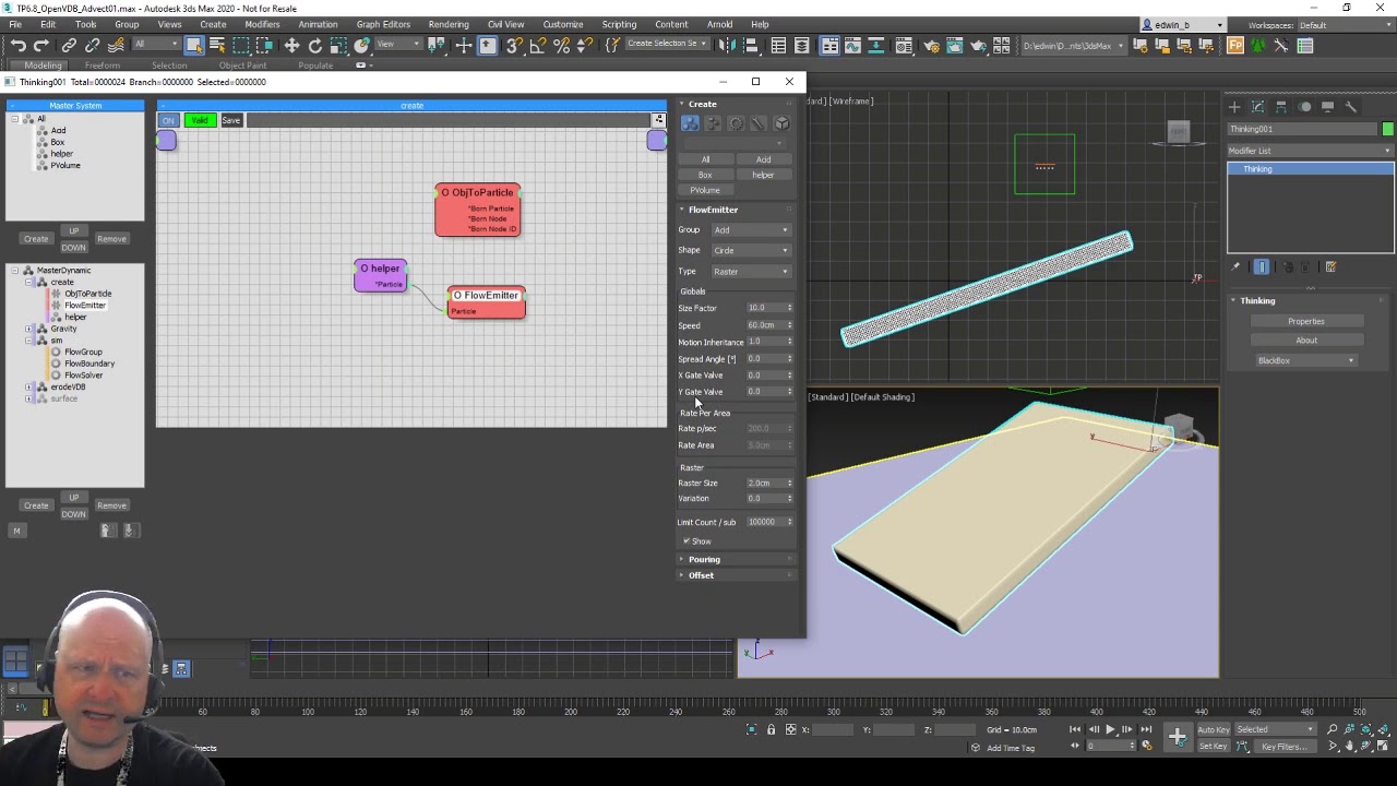 AdvectVDB: how to create an erosion effect