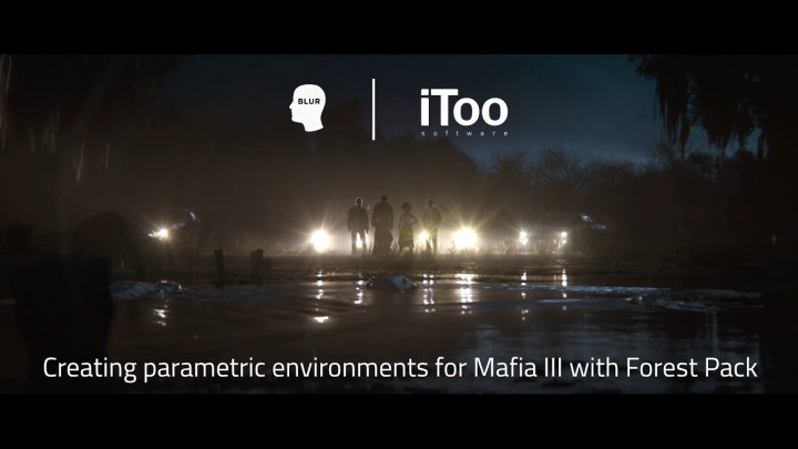 CASE STUDY: Blur’s parametric environments techniques for Mafia III with Forest Pack (advanced)