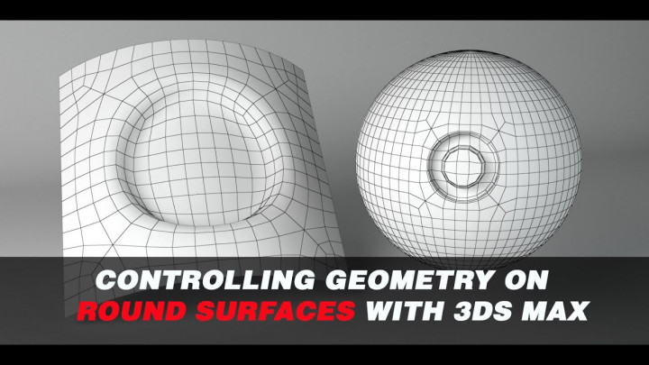 Controlling Geometry on Round Surfaces with 3ds Max