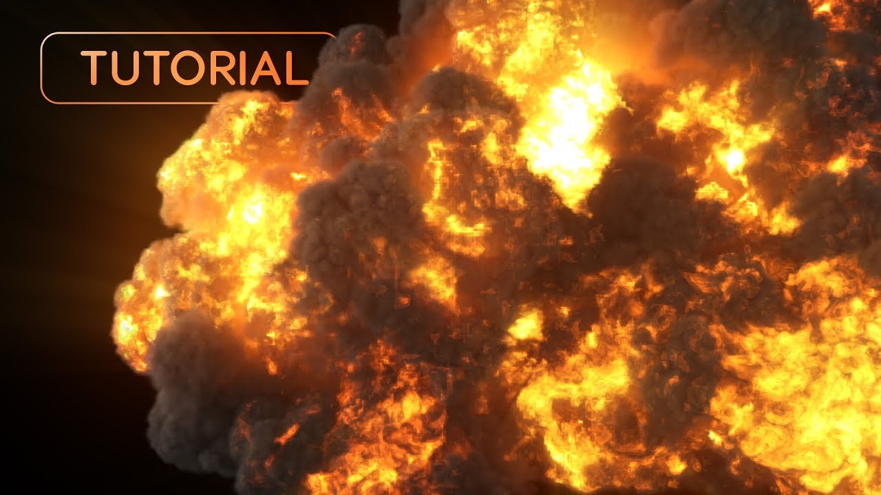 Explosion Workflows VFX Tutorial Phoenix FD 3Ds Max (Free Project)