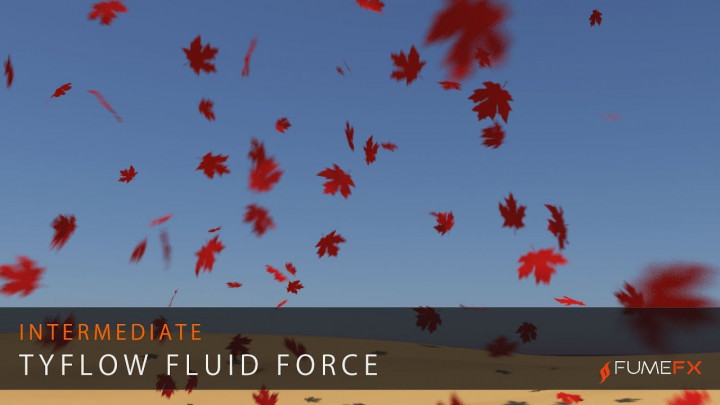 FumeFX and tyFlow Fluid Force Tutorial