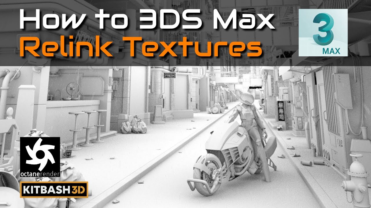 How to 3DSMax – Relink Textures