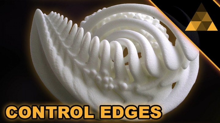 How to use Control Edges in 3Ds Max – 3D Modeling for Beginners