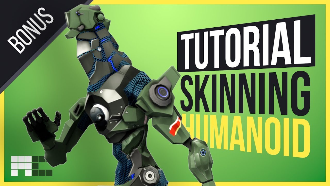 Humanoid Mech – Full Unedited Version – 3ds Max CAT Tutorial