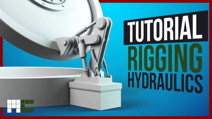 Hydraulic Pistons Mechanical Rig – 3ds Max CAT Rigging Tutorial