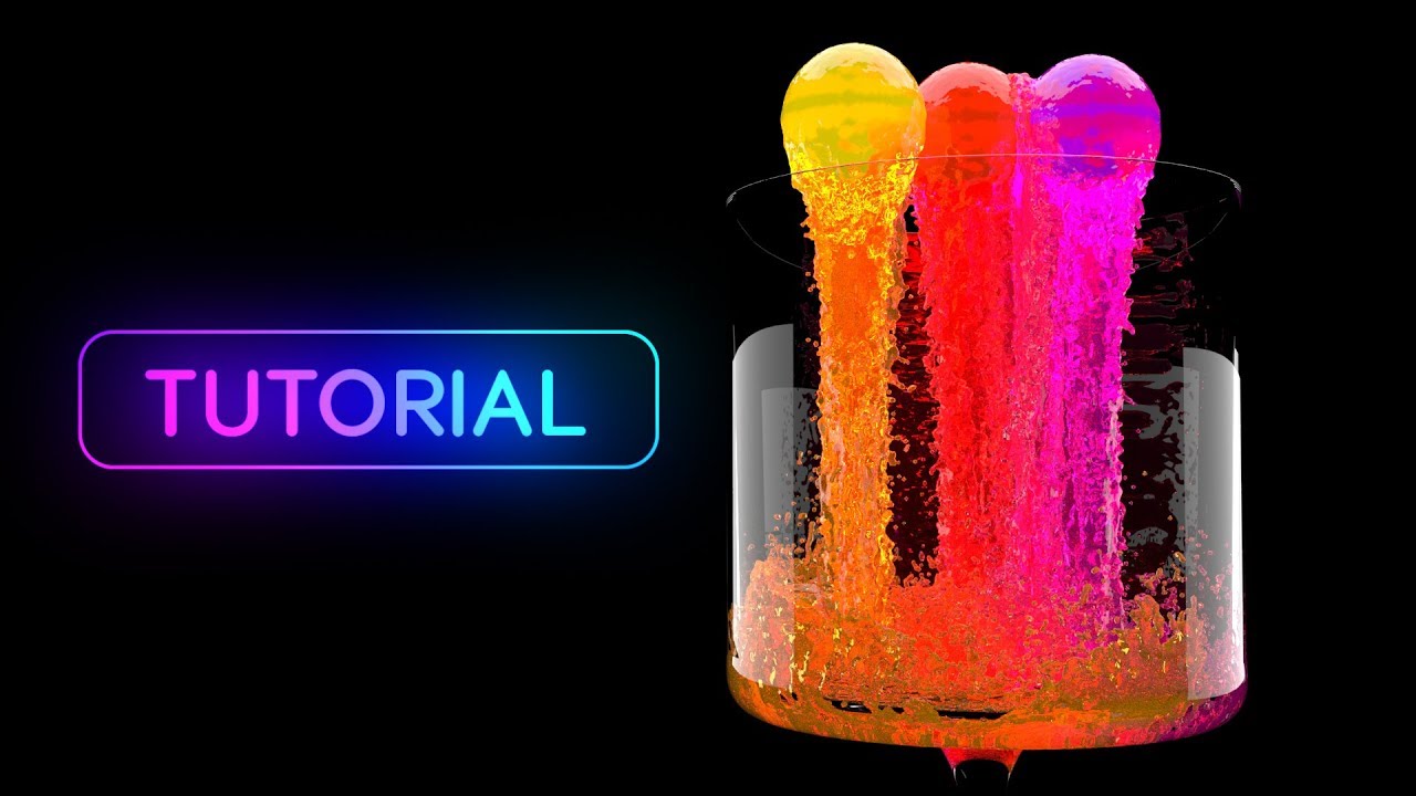 Phoenix FD RGB Liquid Mixing Beginner Tutorial