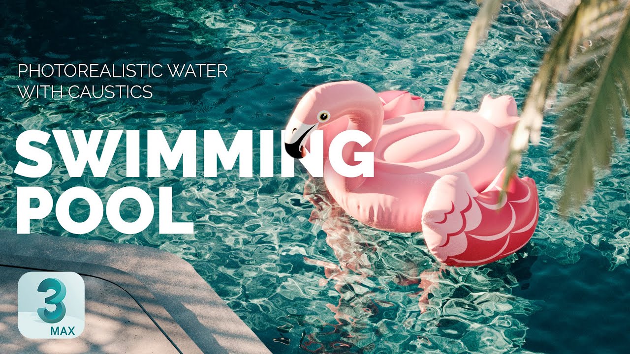 Photorealistic Water Material with Caustics | 3ds max + Corona Renderer