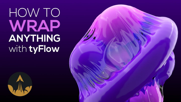 Plastic Wrap tyFlow Tutorial in 3Ds Max by #RedefineFX