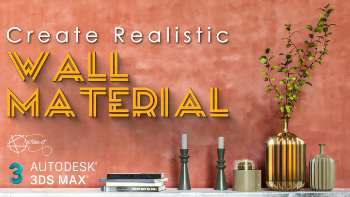 Realistic Wall Material in 3ds Max | Easy Method | Corona Renderer