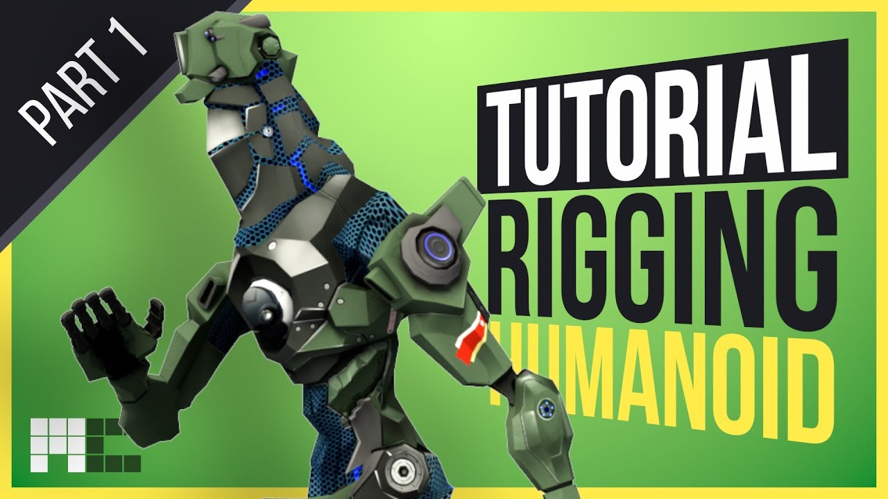 Rigging Humanoid Mech – 3ds Max CAT Tutorial (Part 1/3)