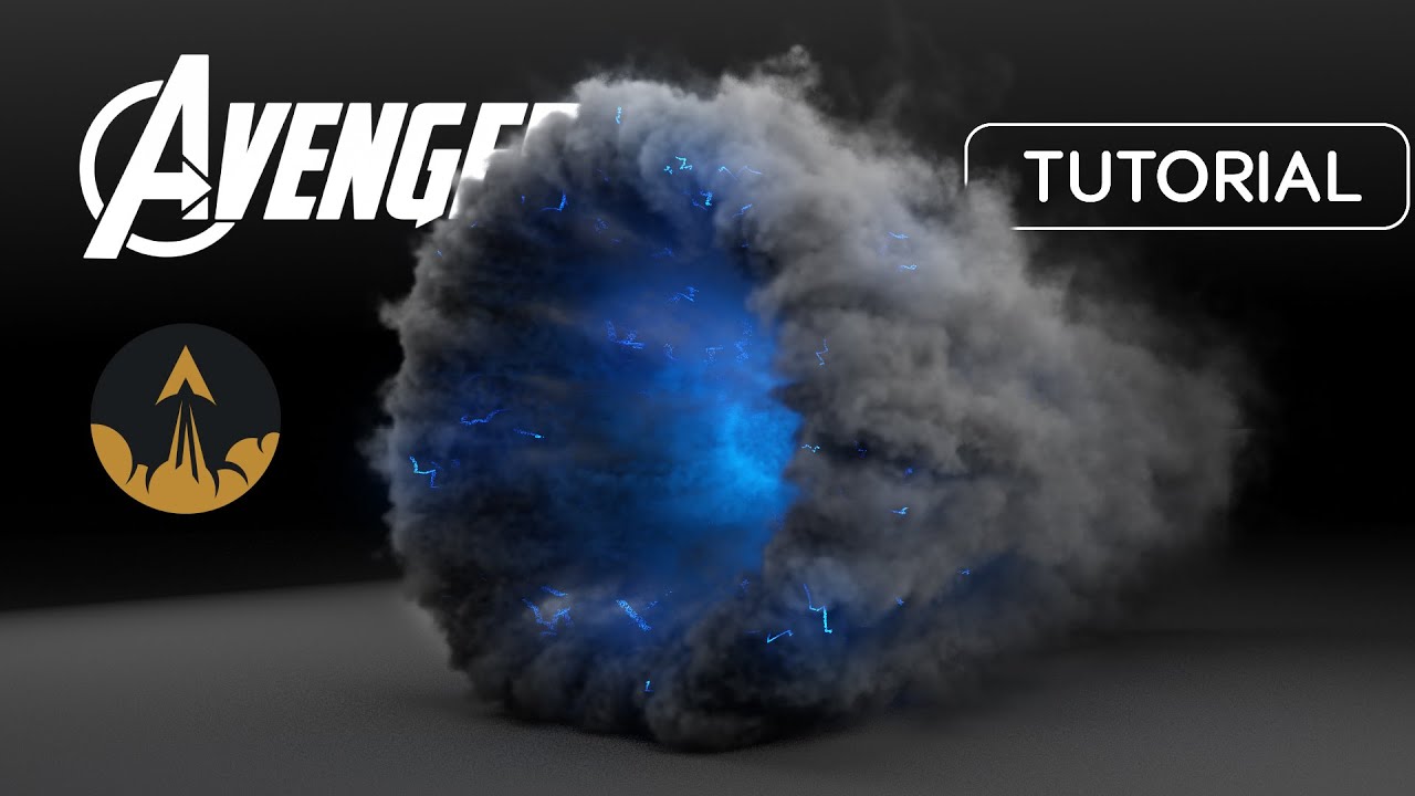 Thanos Portal VFX Tutorial (tyFlow & Phoenix FD) by #RedefineFX