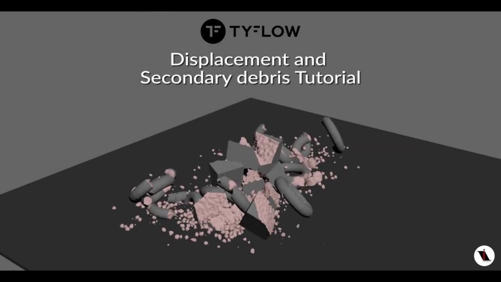 tyFlow (Displacement and Secondary debris Tutorial) HD Part I ...