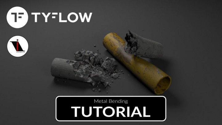 tyFlow Metal Bending Tutorial