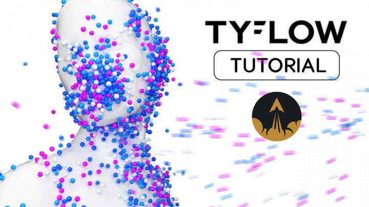 tyFlow Tutorial: Attraction & Collision by #RedefineFX