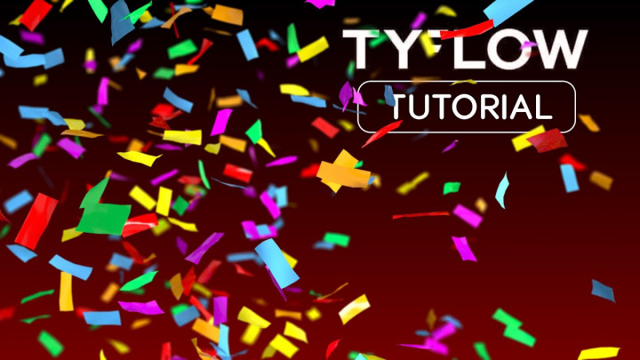 tyFlow Tutorial: Cloth, Collision & Confetti Explosion by #RedefineFX