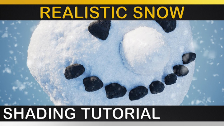 V-Ray | How to do PROCEDURAL SNOW | Displacement Workflow VRayDisplacementMod