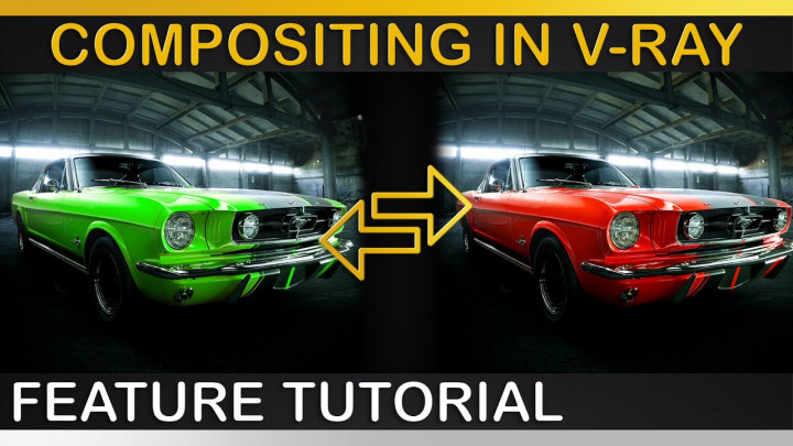 V-Ray | How to use COMPOSITE in VFB | Compositing