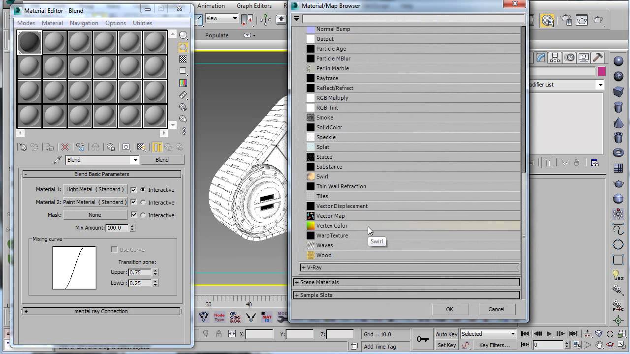 Worn Edges Part 1/4 : Using A Distorted Vertex Map