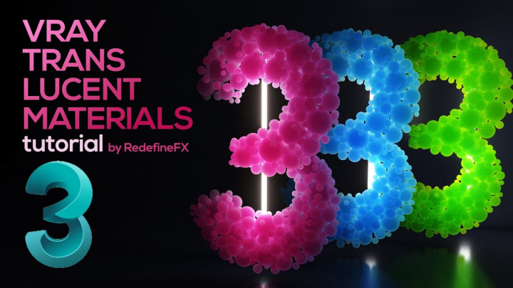 Translucent Materials with Vray 5 in 3Ds Max (Quick Tutorial) #RedefineFX