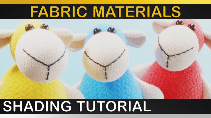 V-Ray | How to create FABRIC MATERIALS | Sheen Effects Displacement VRayFur