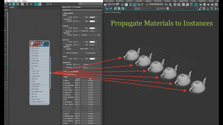 Dark Max  48 – Propagate Materials to Instances