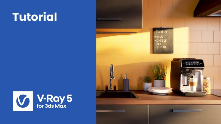 V-Ray 5 for 3ds Max — How to create a kitchen interior visualization