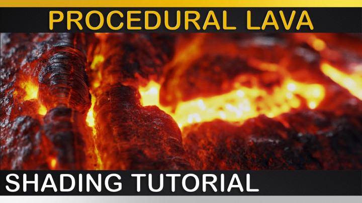 V-Ray | Procedural LAVA SHADER