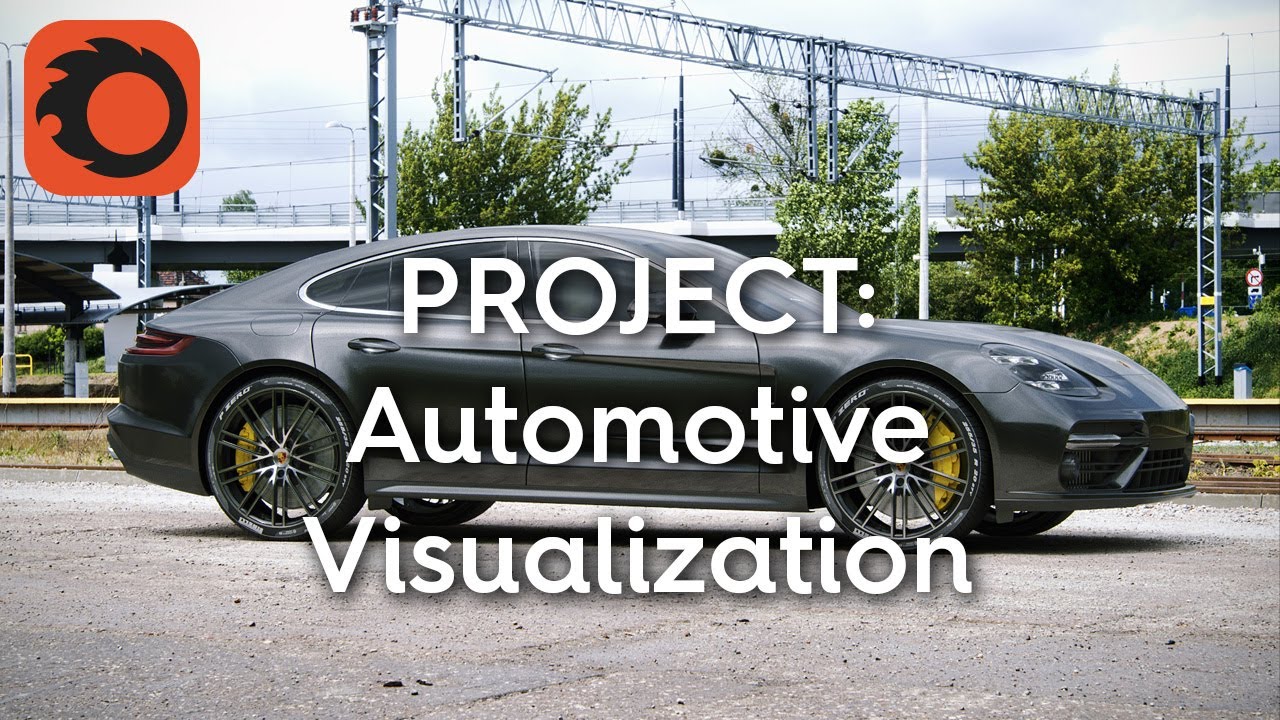 Corona Renderer Complete Project – Automotive Visualization – 5 part plsylist