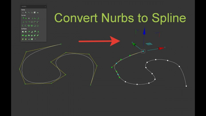 Dark Max  47 – Convert Nurbs to Spline