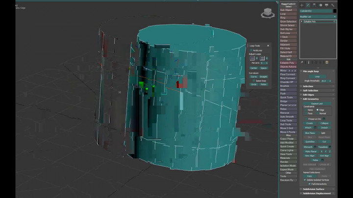 Dark Max  63 – Loop Straighten with Constraints