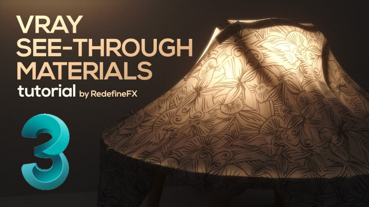 Vray 5 Translucent Cloth Quick Tutorial in 3Ds Max | RedefineFX