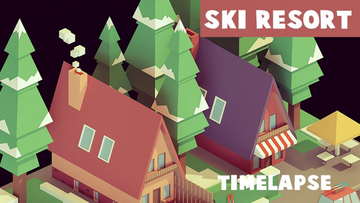 Ski Resort – Timelapse