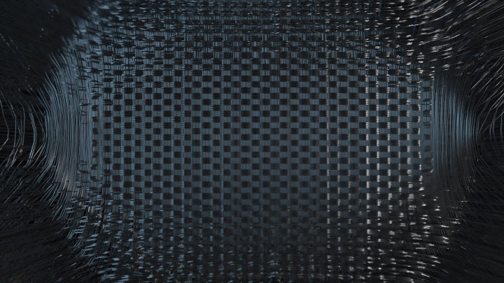 PROJECT FILE – Carbon Fiber & Cloth Stitching Effect – 3ds Max & TyFlow Simulation